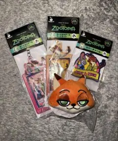 ズートピア　ハッピーくじ　4点セット
