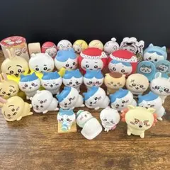 ちいかわ ハチワレ うさぎ ガチャ フィギュア ロール付箋 マグネット