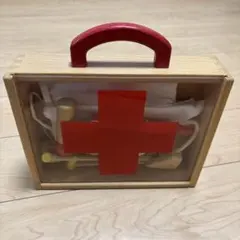 木製 MACCANI社 マッカーニ製 木製玩具 お医者さんごっこセット ドクター