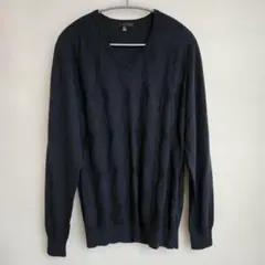 ネイビー ニット