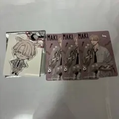 ピンクハートジャム　ピンジャム展 しっけ　アクキー　カード　マキ