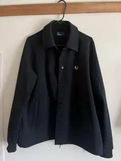 【画像追加】Fred Perry コーチジャケット ブラック