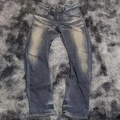 ARMANI grunge fade denim pants y2k - メルカリ