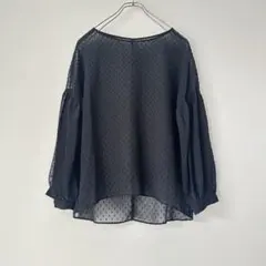 Aga アーガ ヤマダヤ ロングブラウス 黒 M 七分袖 綿100 極美品 Aga アーガ ヤマダヤ ロングブラウス 黒 M 七分袖 綿100 極美品｜Yahoo