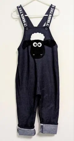 ひつじのショーン サロペット オーバオール 110cm
