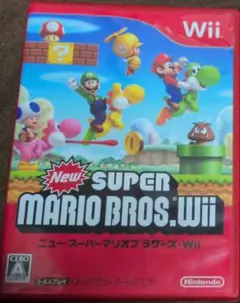 送料無料‼️Wii ソフト ニュー・スーパーマリオブラザーズ