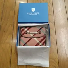 ツ*サ様 ブルーレーベル・クレストブリッジ 二つ折り財布 チェック柄