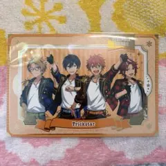 あんスタ✕GiGOキャンペーン　箔押しポストカードB Trickstar