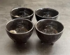 美濃焼　深小鉢　小鉢　三つ足　子付