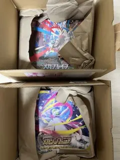 【新品未開封】メガブレイブ　メガシンフォニア　ポケモンセンターセット　各1BOX