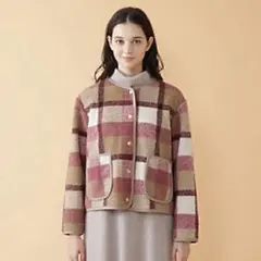 BLUE LABEL CRESTBIREDGE ノーカラージャケット 38 新品