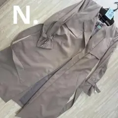 有料クリーニング済み　N. ベージュ ロングコート M トレンチコート