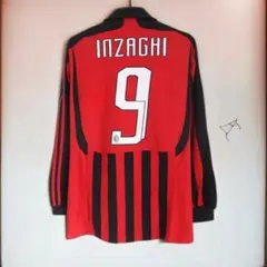 ACミラン INZAGHI 9番 長袖 シャツ