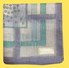 【未使用品】GRÈS ハンカチ 花柄
