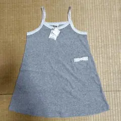 【BREEZE 】新品・タグ付き パイル地キャミワンピース（120〜130cm）