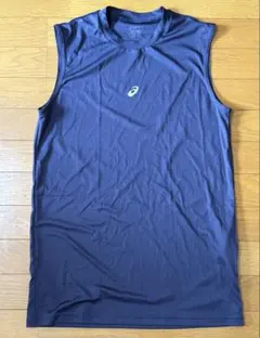 asics ノースリーブ アンダーシャツ ネイビー XLのサムネイル