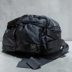 PORTER TANKER タンカー ウエストバッグ ボディバッグ ブラック