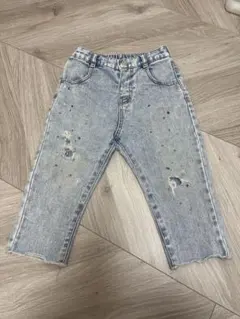 ZARA ダメージデニムパンツ 18-24ヶ月　92センチ