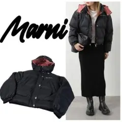 【定価5.9万】MARNI マルニ ダウンジャケット 中綿 ブラック Sのサムネイル