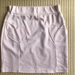 GRL ミニスカート　ハートポケット　M