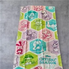 【未使用品】ディズニー CRYSTAL SEASON タオル　フェイスタオル