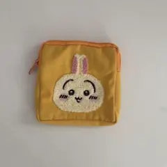 うさぎ ちいかわ ポーチ イエロー