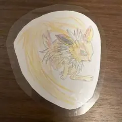 サンダースV ポケカイラスト ラミネートコーティング済