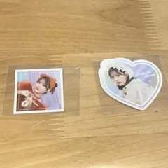 FRUITS ZIPPER かがみ ラッフルくじ 月足天音 2点セット