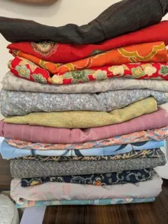 【着物まとめ売り】15枚　リメイク　ハンドメイド向け