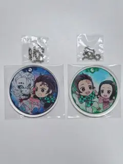 鬼滅の刃　一番くじ　ふめつのきずな アクリルチャーム　2点セット
