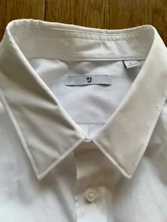 未使用 UNIQLO ＋J ユニクロ プラスJ Ｌsizeレギュラーカラーシャツ
