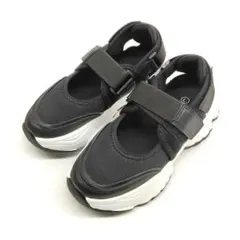 Shoes in Closet 軽量厚底 ボリュームソール ベルクロストラップ