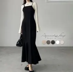 ブラック キャミワンピース　日曜日限定値下げ