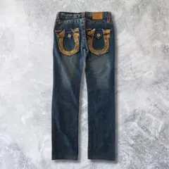 トゥルーレリジョン デニム ストレート スキニー y2k 26インチ