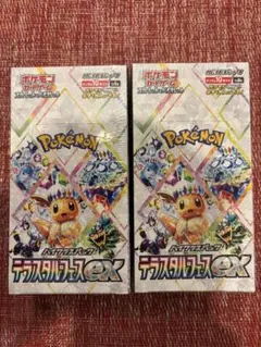 ポケモンカード テラスタルフェスEX 2BOX シュリンク付き　未開封