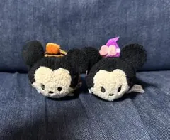 ツムツムぬいぐるみ　ミッキー&ミニー　ハロウィン セット