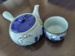 有田焼 急須、湯呑み５個セット