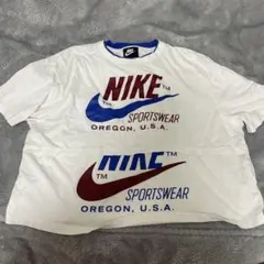 NIKE フロントロゴ 半袖Tシャツ ホワイトのサムネイル