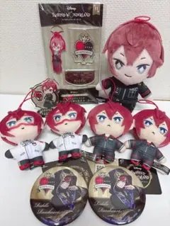 ツイステ　リドル　EXぬいぐるみ　EXマスコット　寮服　実験服　制服　運動着