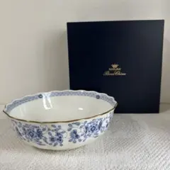【新品未使用/箱入り】ナルミ ボーンチャイナミラノ 23cm サラダボウル