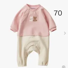 familiar 現行品 70 カバーオール