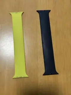Apple Watch 46mm用ソロループ　サイズ7 イエロー