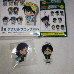 名探偵コナン 映画 1番くじ アクリルブロック アクリルチャーム 伊織 セット