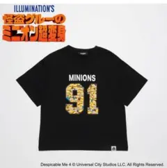新品未使用 100cm エクストララージキッズ ミニオン 半袖T クロ