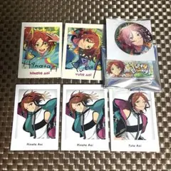 あんスタ　10周年 2wink 缶バッジ　ぱしゃっつ葵ひなた　葵ゆうた　バナコレ