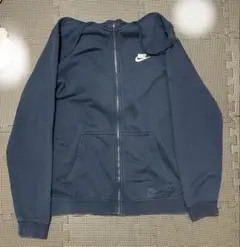 NIKE パーカー　アウター　Lサイズ　紺　青