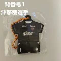 【新品未使用】清水エスパルス 2026 ガチャ 沖悠哉選手 #1 キーホルダー