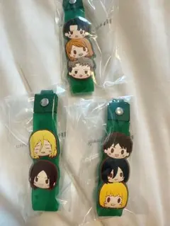 進撃の巨人 一番くじ I賞 ぽこっとちゃーむ 3個セット