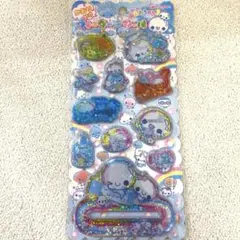 【正規品】ぷくぷくあわわちゃん　ウォーターインシール　かおりつき　3点セット