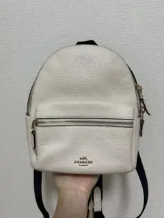COACH ミニリュック バックパック アイボリー - メルカリ